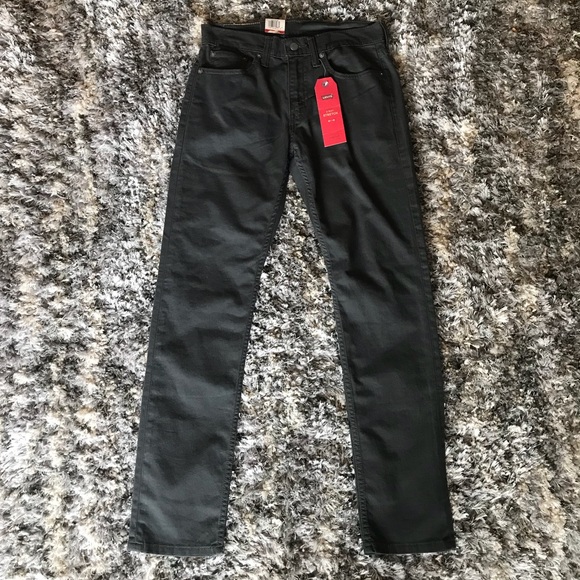 levi's 502 regular taper black